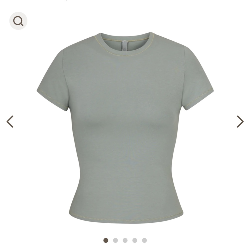 Skims Cotton Jersey T-Shirt